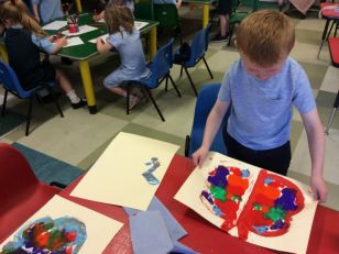 Summer Art in Primary 1